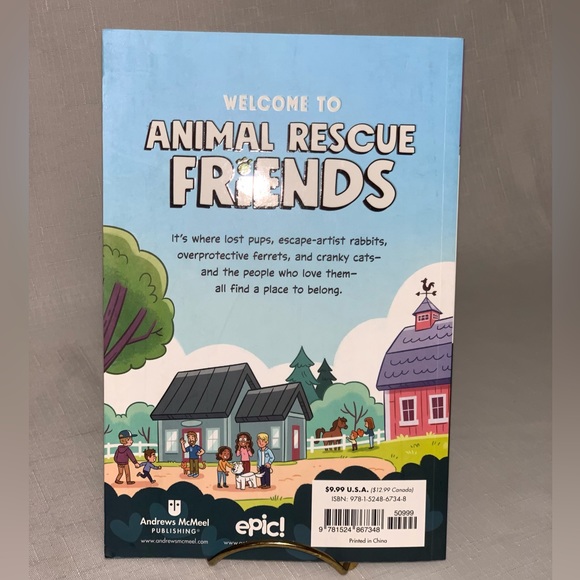 Animal Rescue Friends Volume 1 Book Comic Series Gina Loveless, Meika Hashimoto - Picture 6 of 8